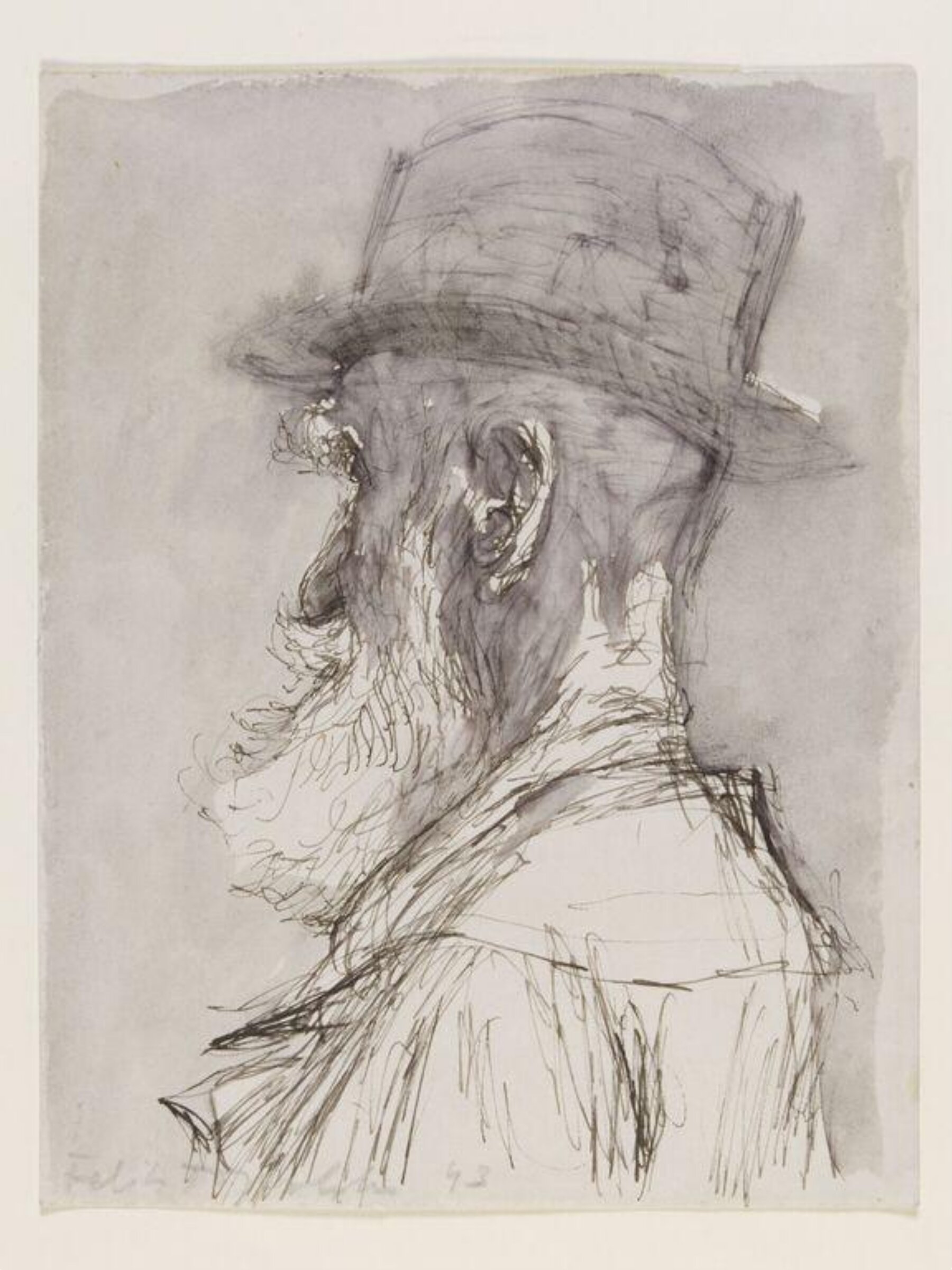 George Bernard Shaw, Feliks Topolski, 1943