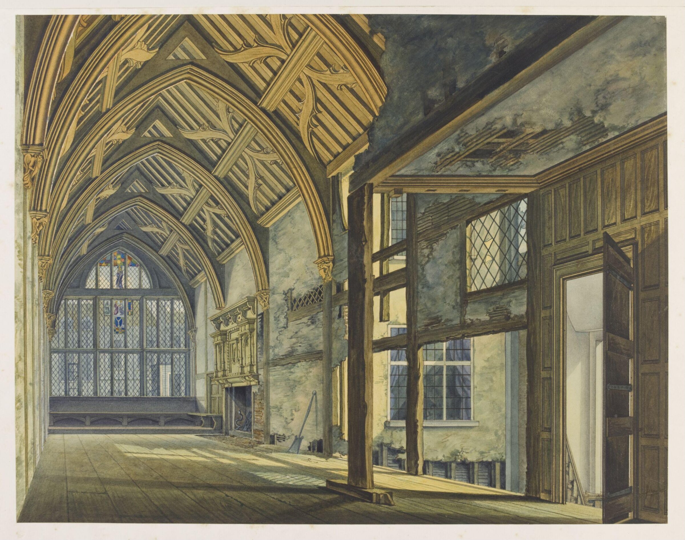 Hall of the Brotherhood of the Holy Trinity, ca. 1790
