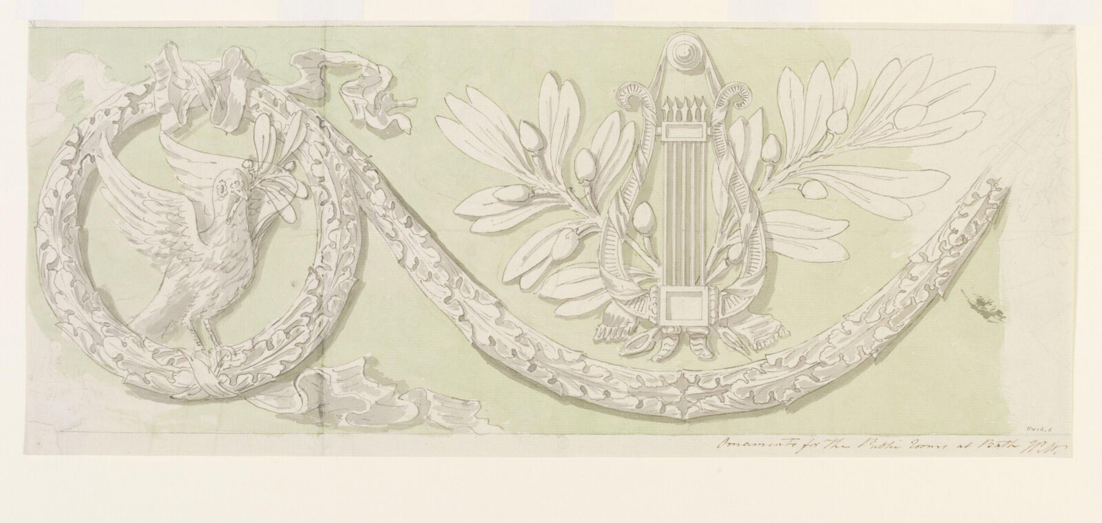 Drawing, James Paine, 18th century