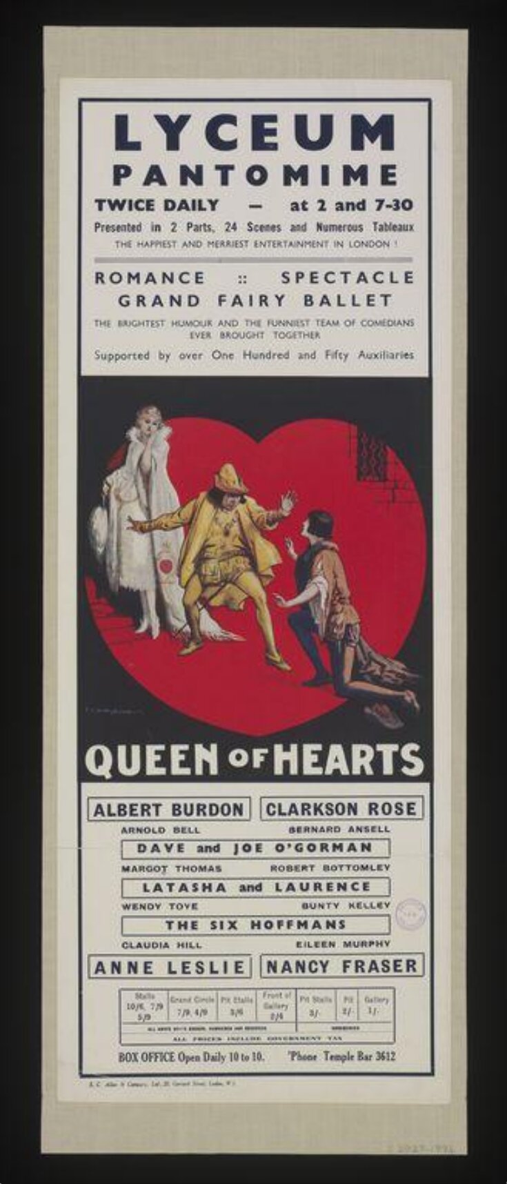 The Queen of Hearts poster top image