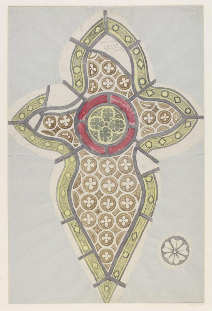 Quatrefoil tracery top image