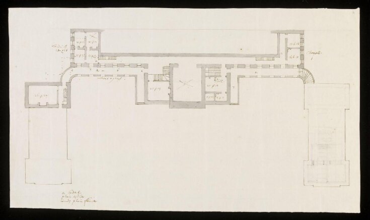 Plan of the first floor of Castle Howard, Yorkshire top image