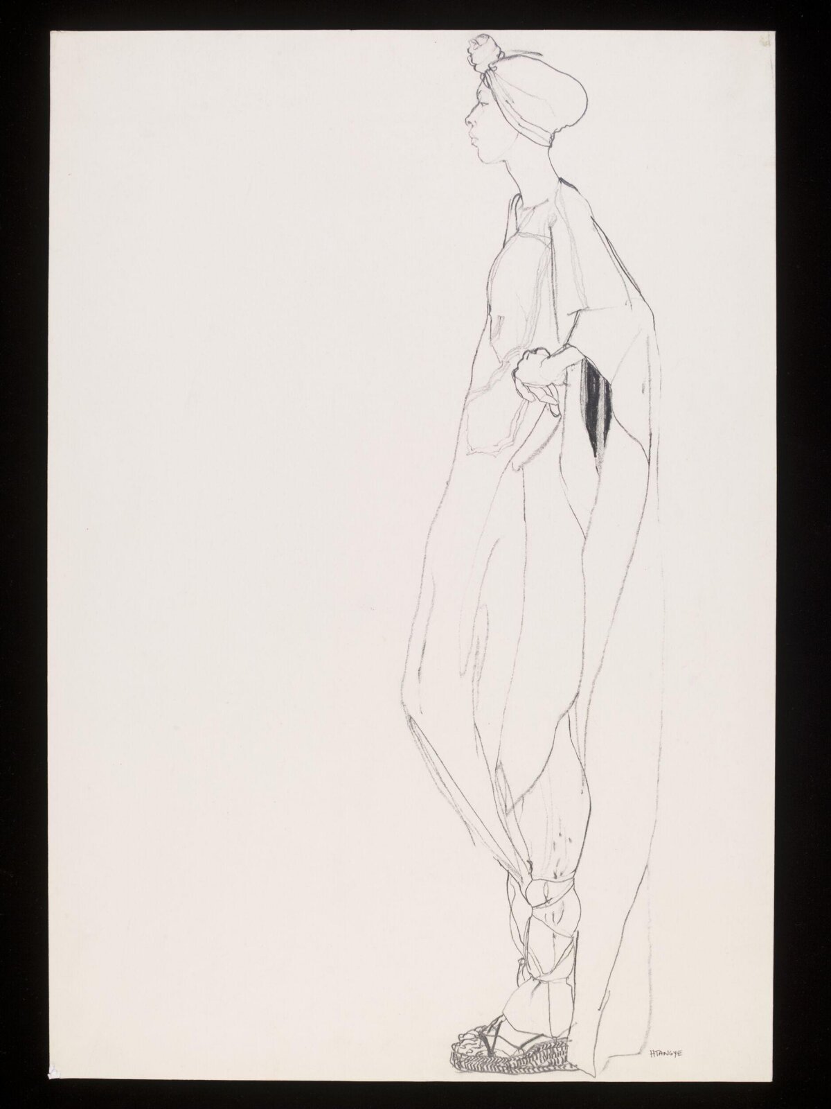Drawing, Howard Tangye, 1970s
