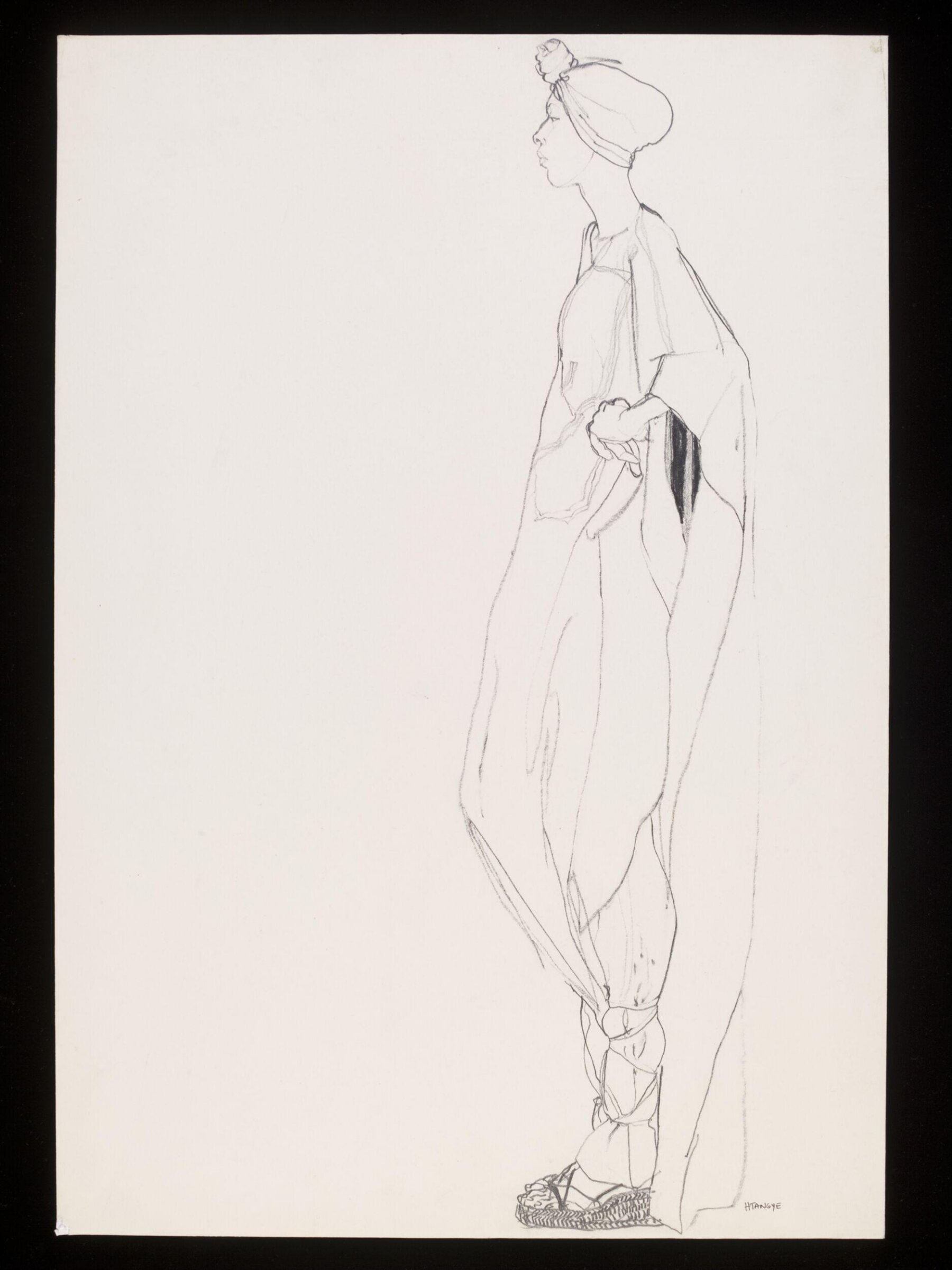 Drawing, Howard Tangye, 1970s