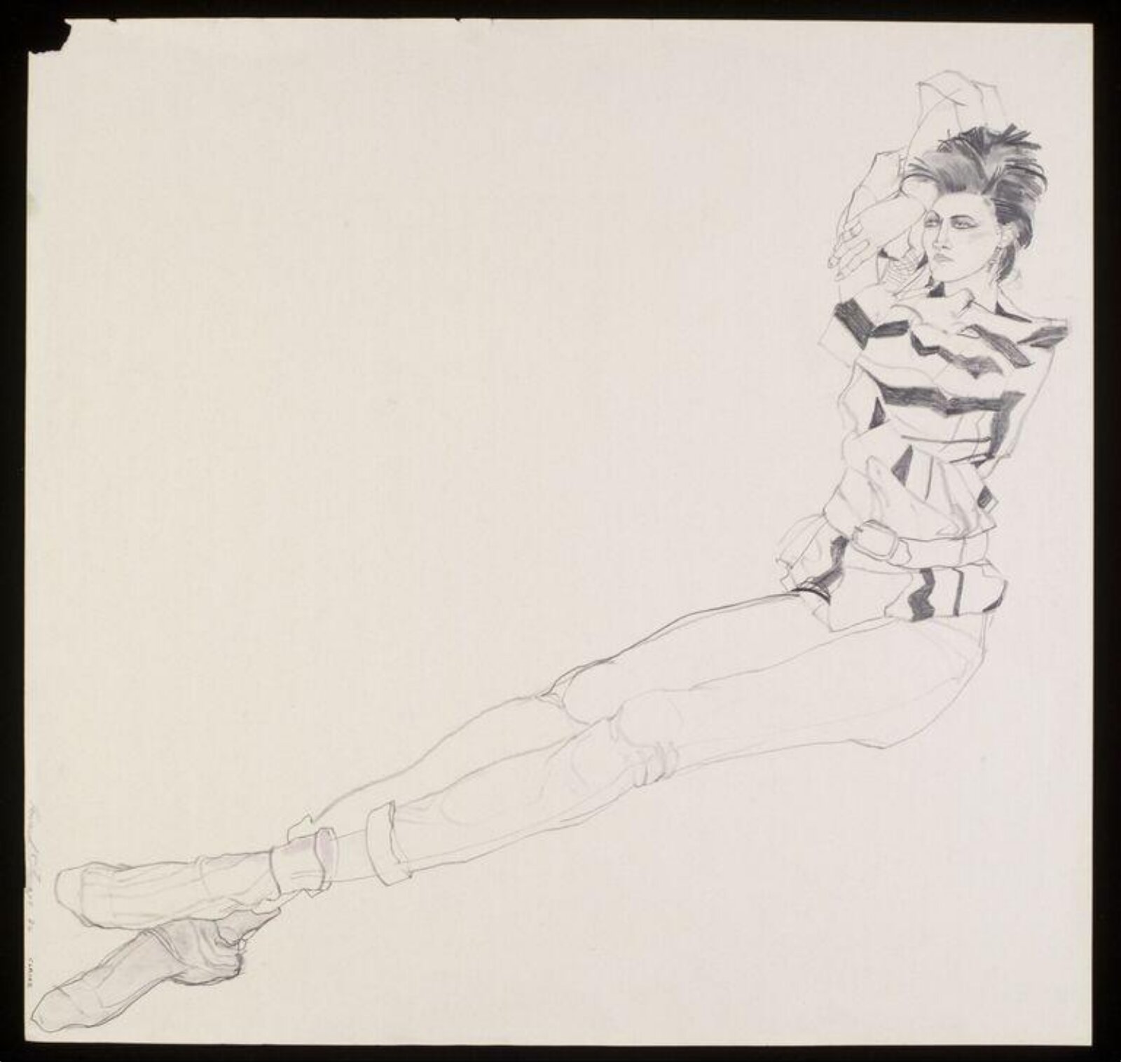 Drawing, Howard Tangye, 1984