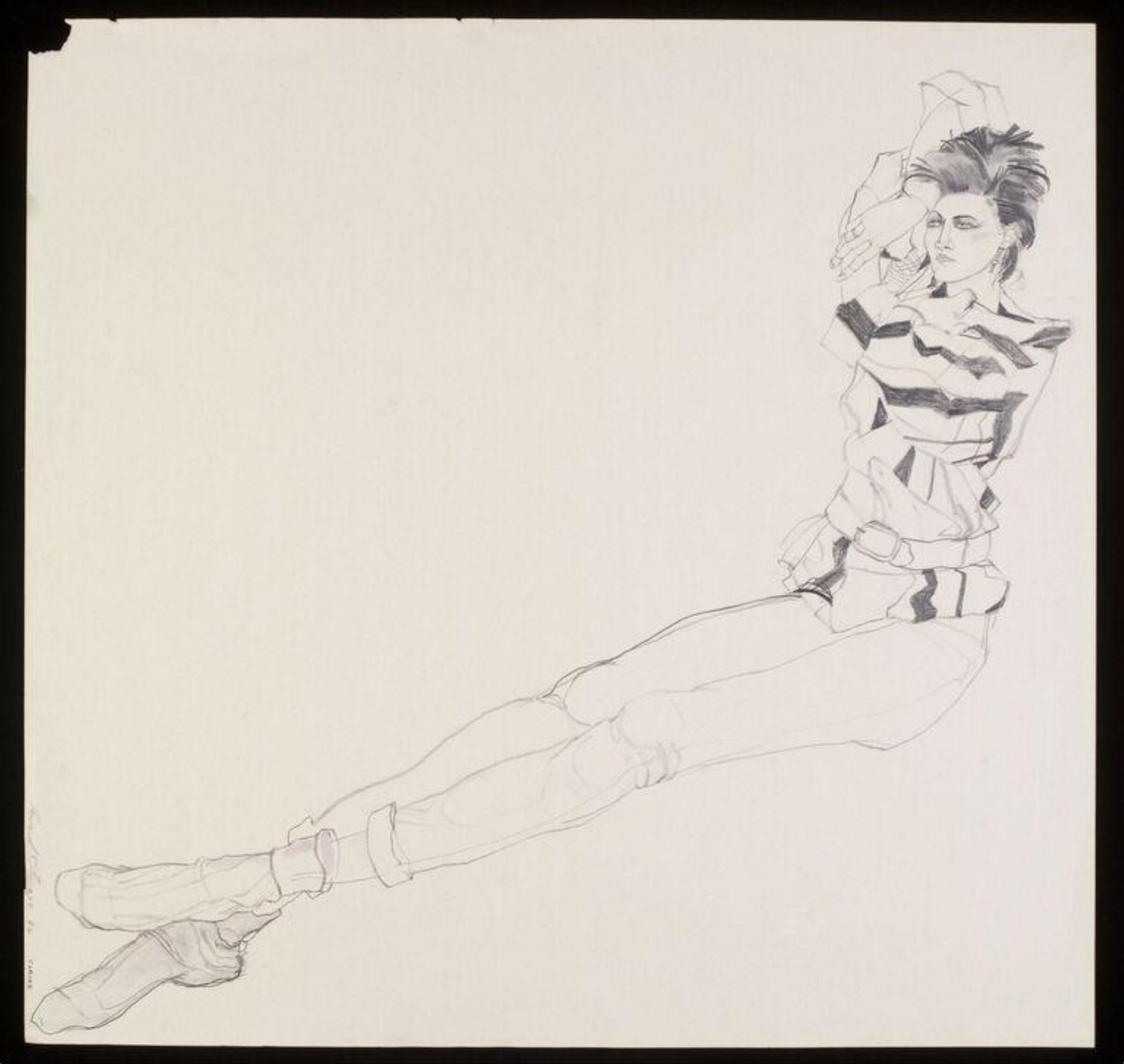 Drawing, Howard Tangye, 1984