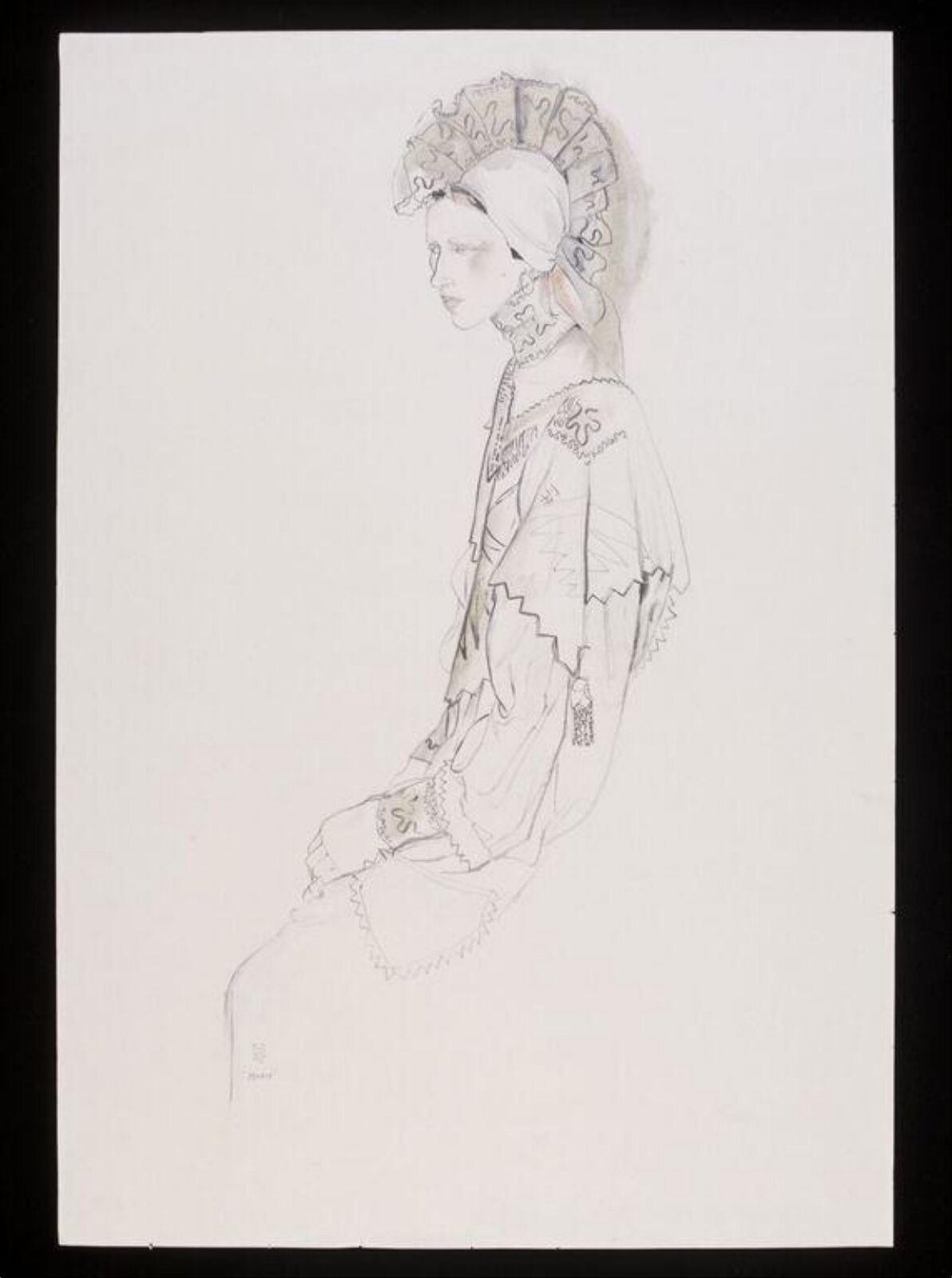 Drawing, Howard Tangye, 1980s