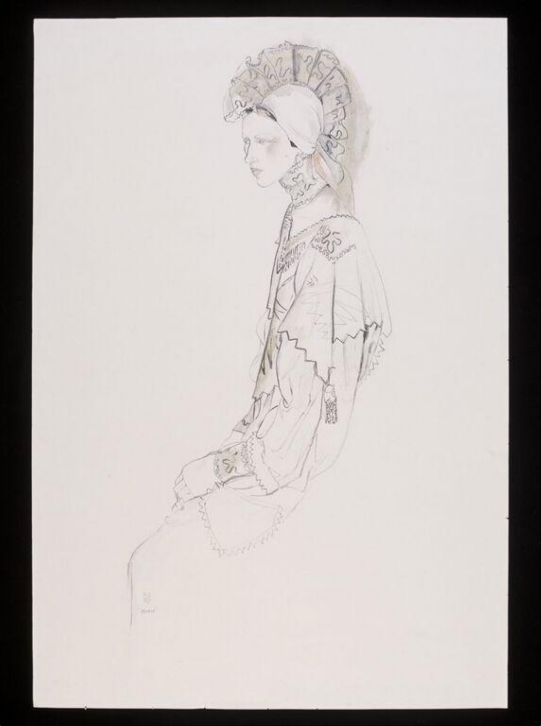 Drawing, Howard Tangye, 1980s