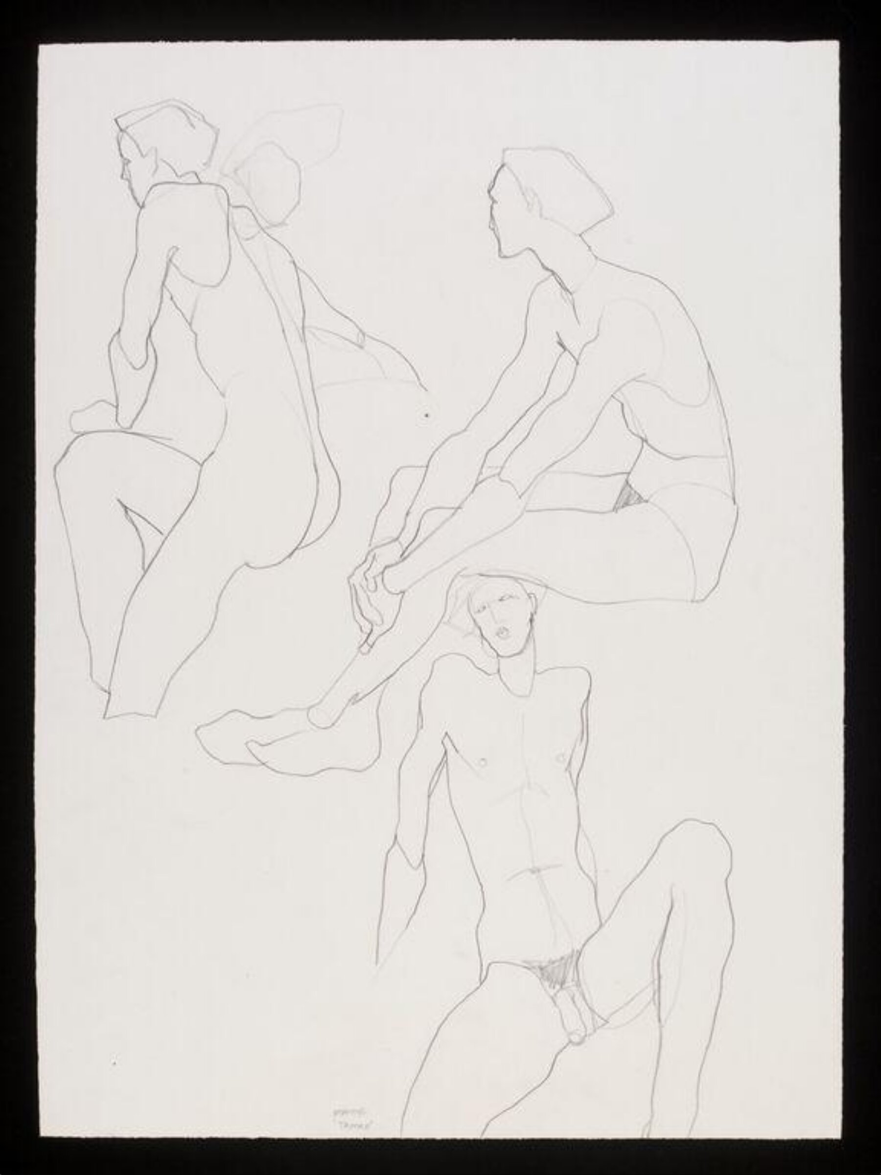 Drawing, Howard Tangye, 1980s