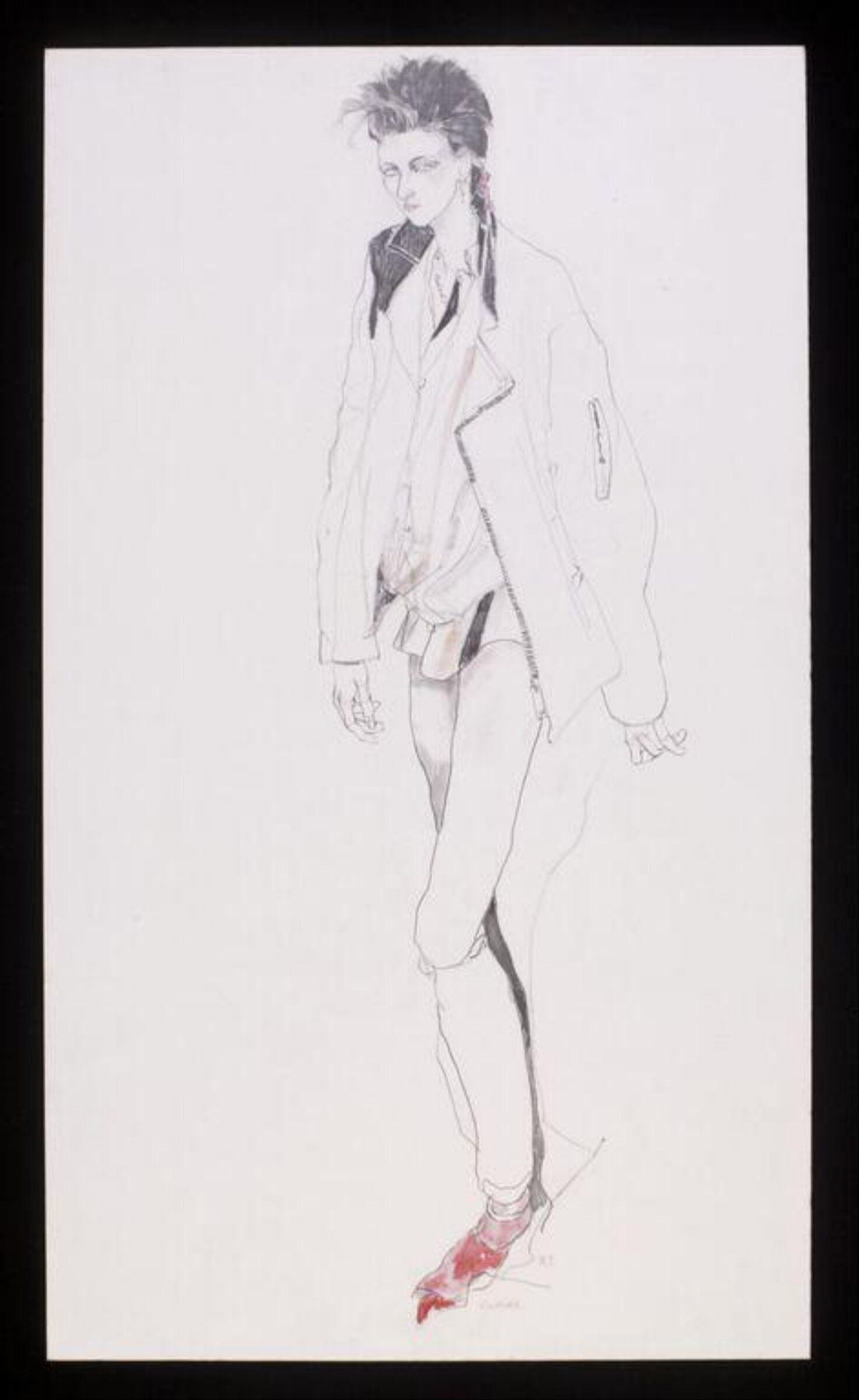 Drawing, Howard Tangye, 1980s