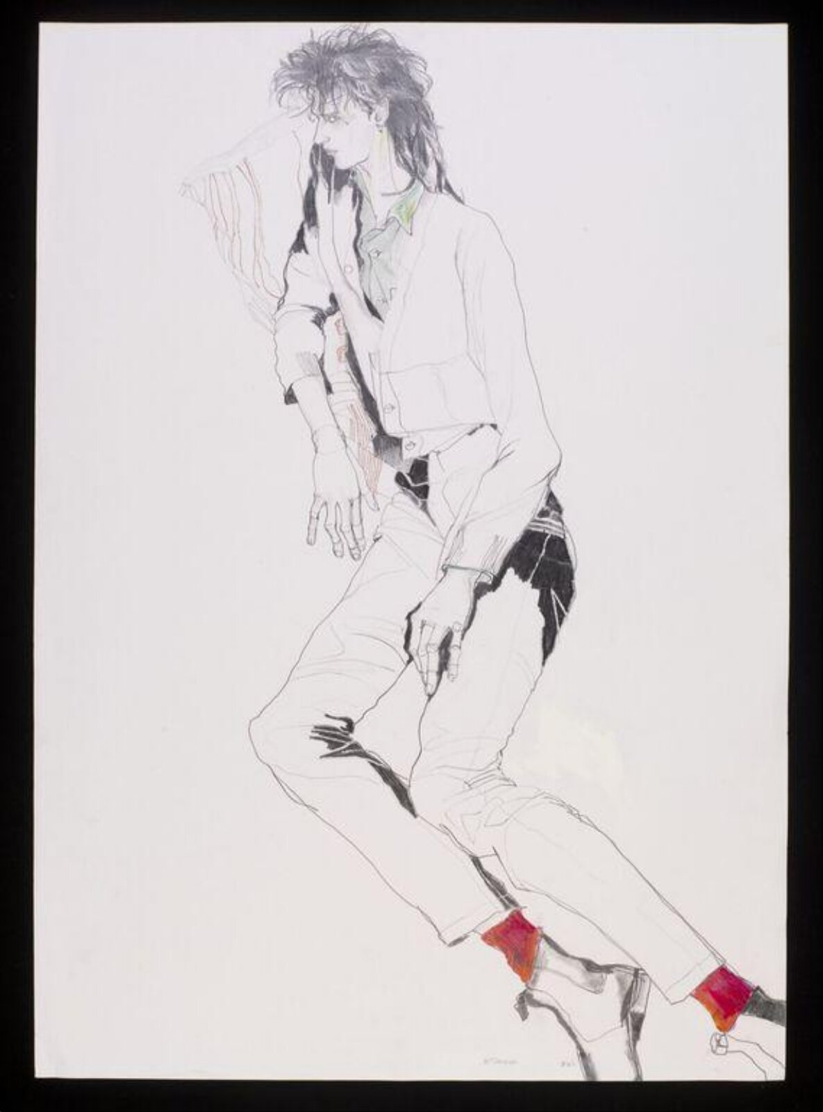 Drawing, Howard Tangye, 1980s