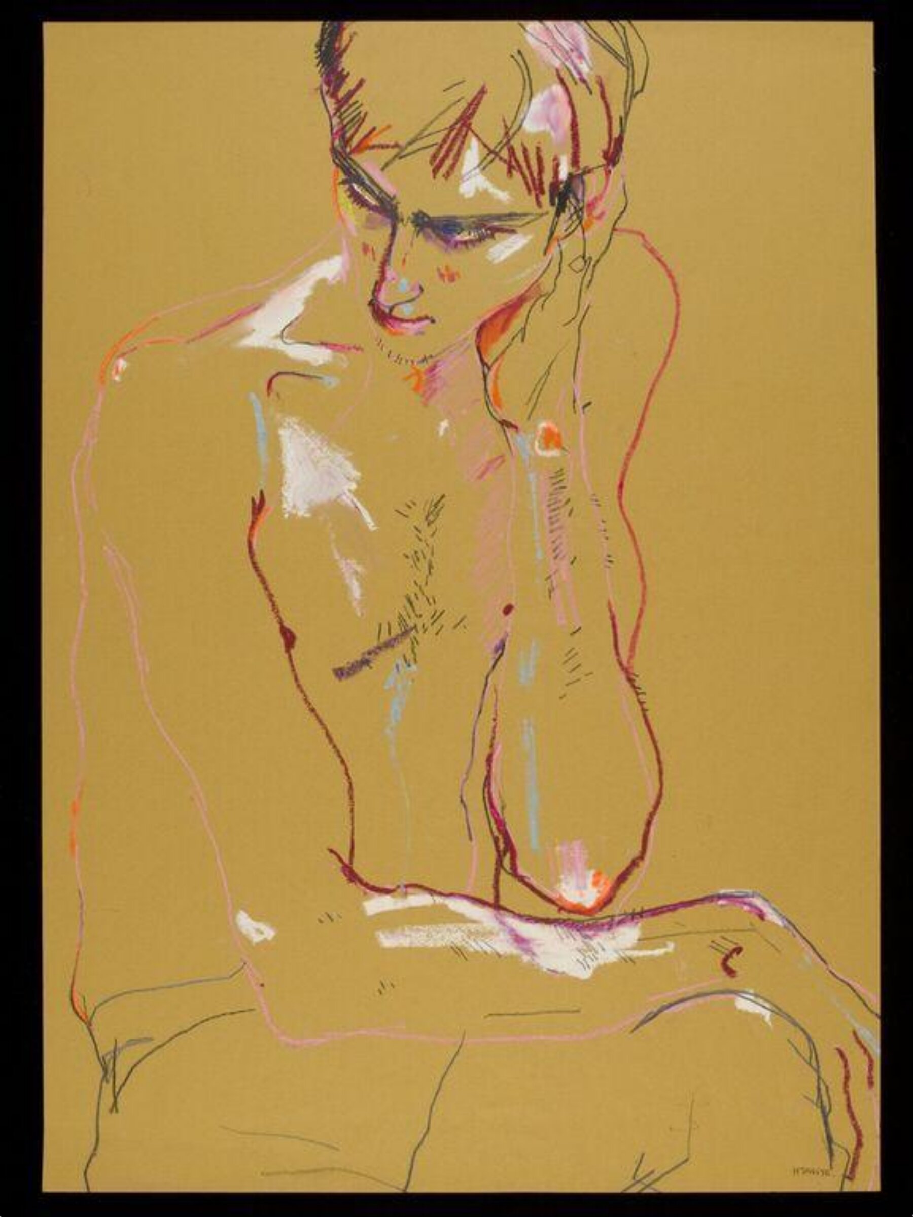 Drawing, Howard Tangye, 1990s
