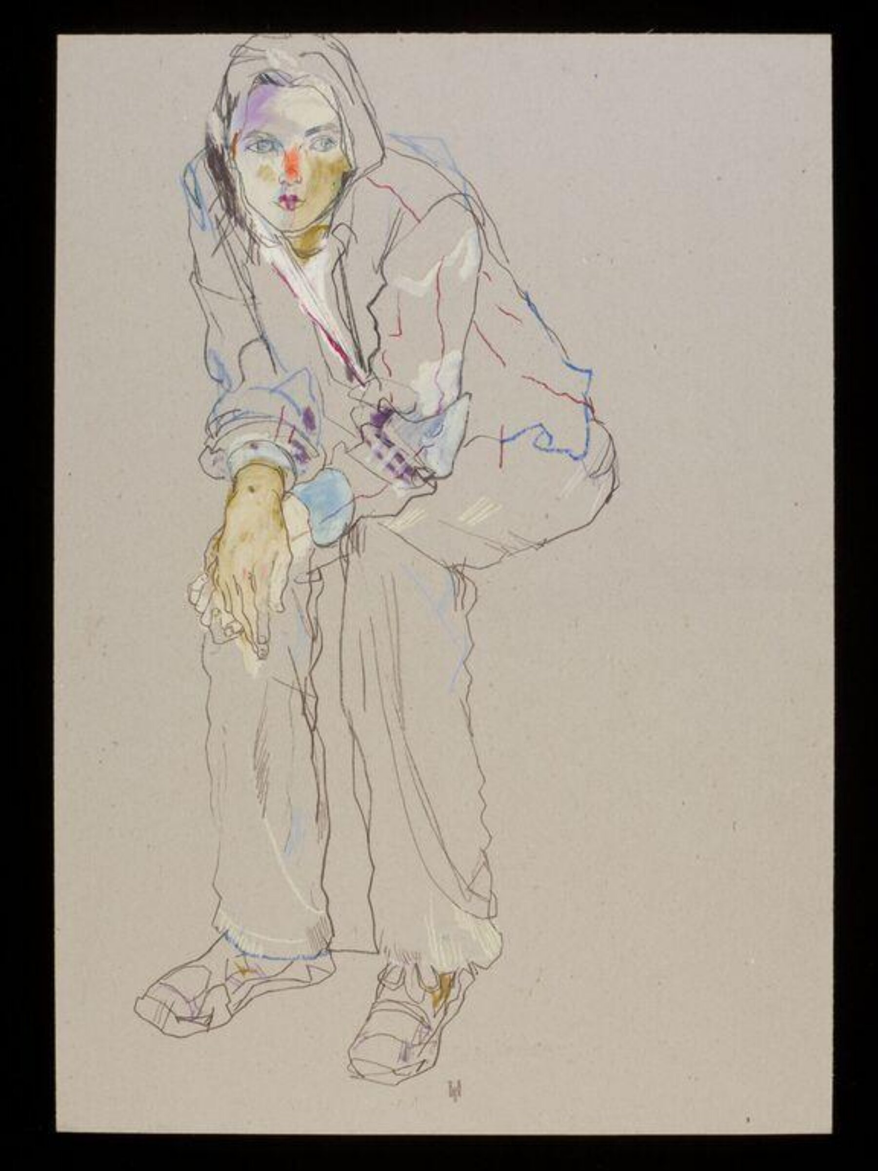 Drawing, Howard Tangye, 1990s
