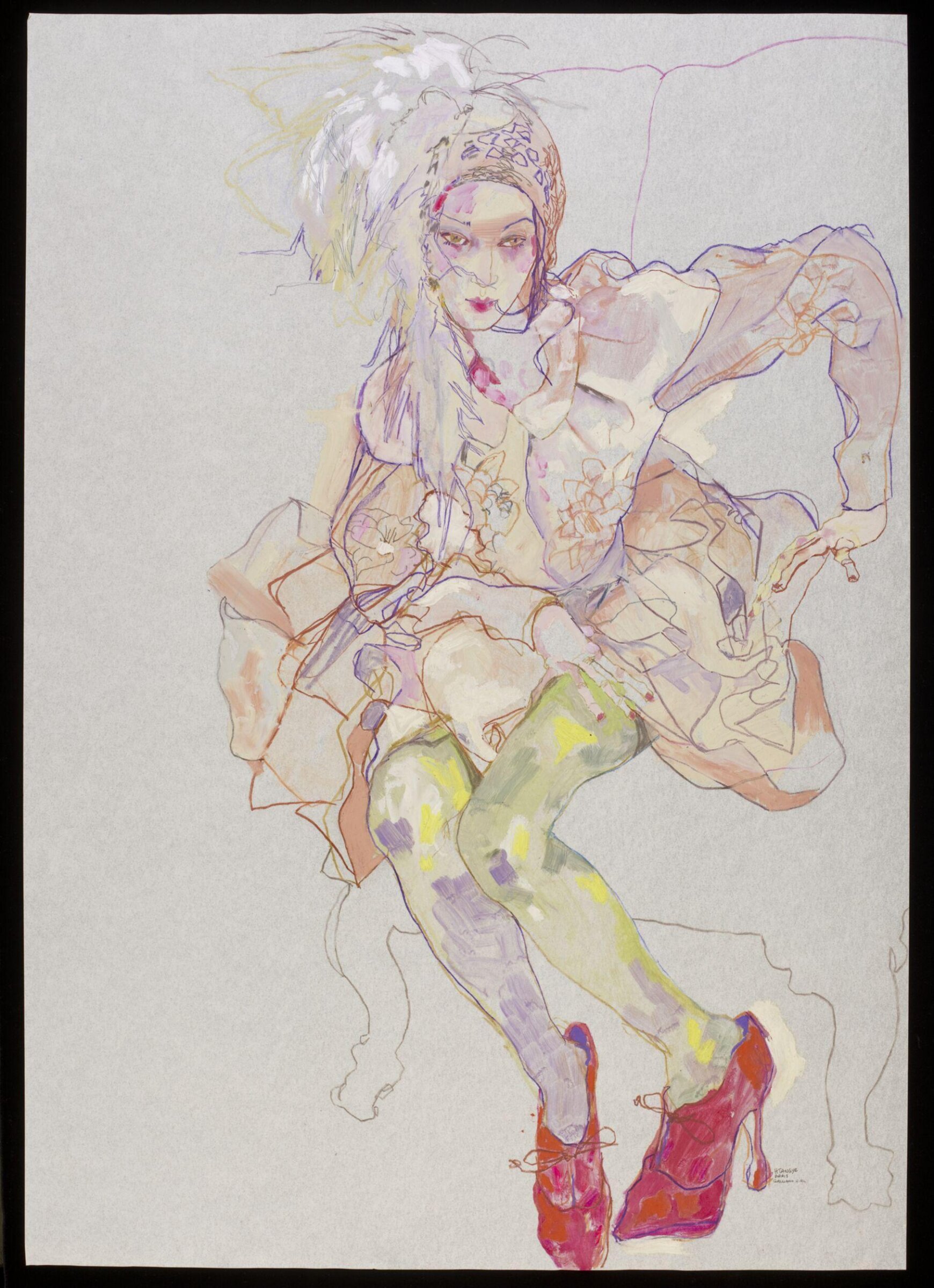 Drawing, Howard Tangye