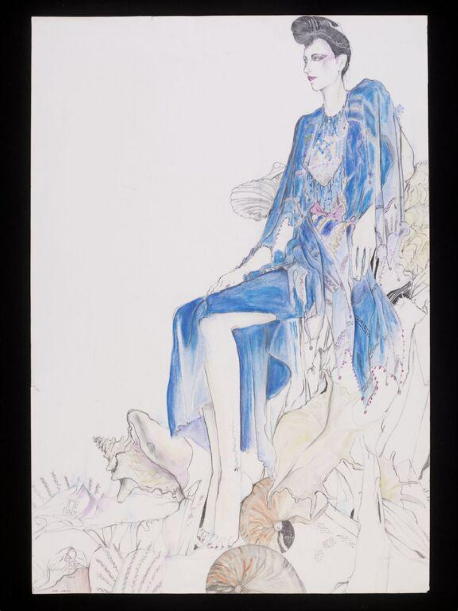 Drawing, Howard Tangye, 1980s