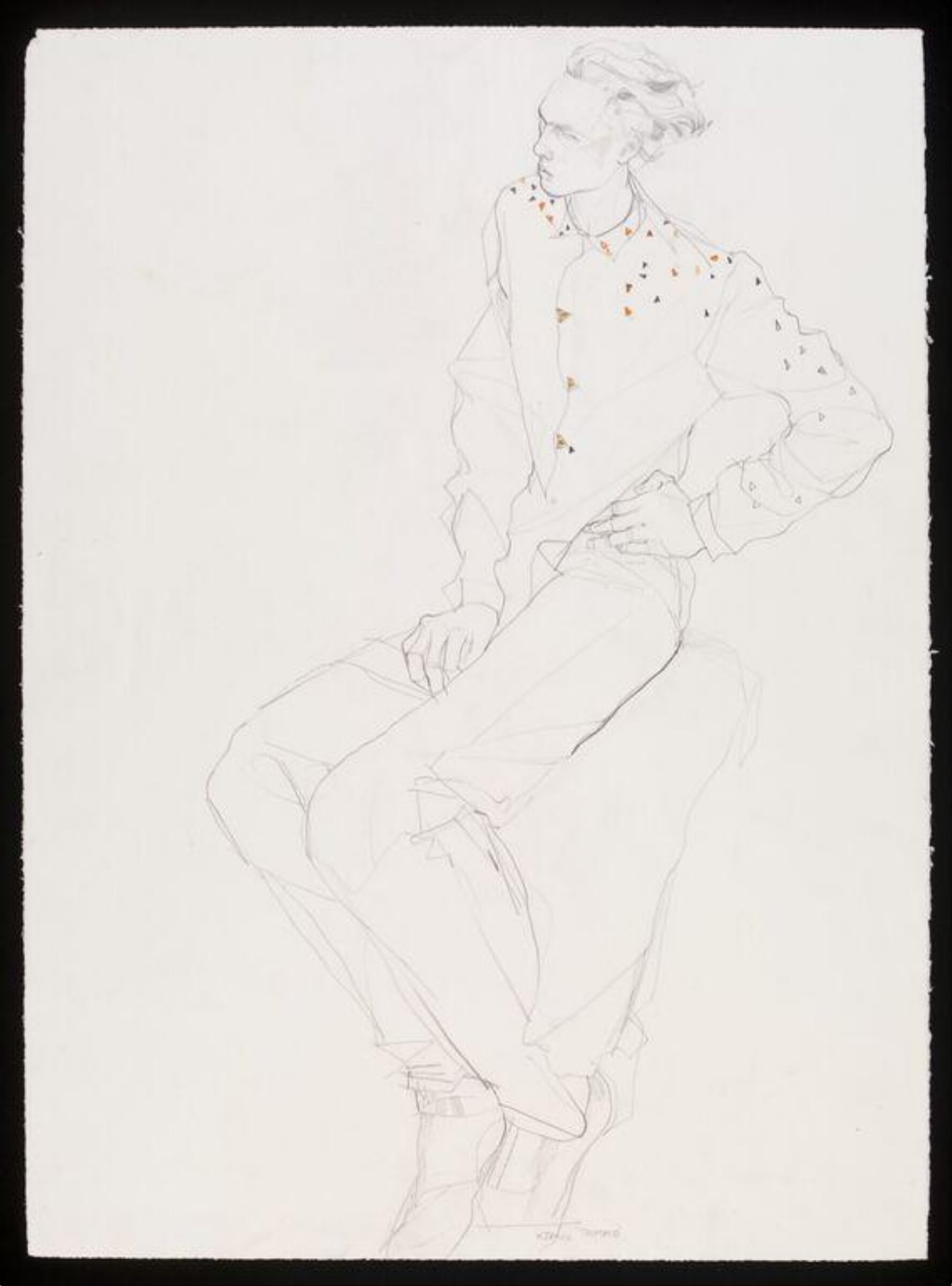 Drawing, Howard Tangye, 1980s