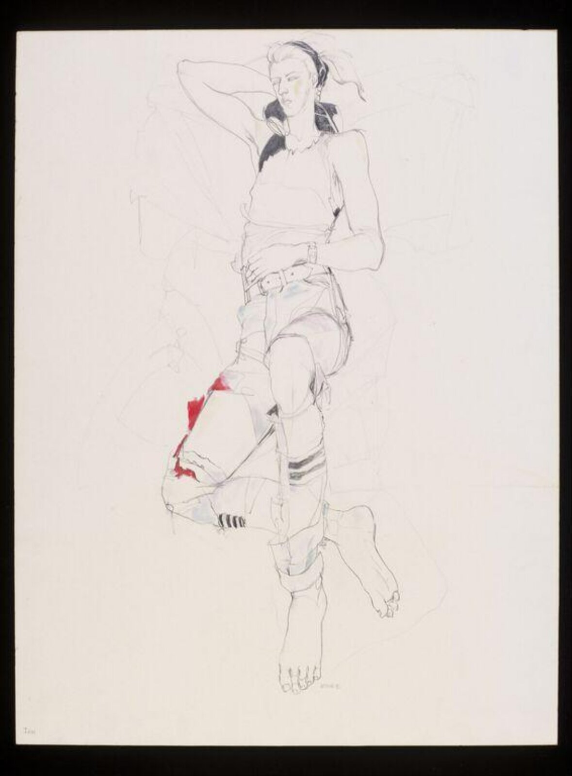 Drawing, Howard Tangye, 1980s