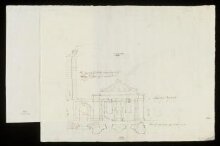 Elevation of the south side of the kitchen at Castle Howard, Yorkshire thumbnail 1