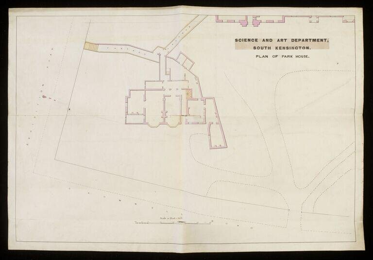 Science and Art Department, South Kensington. Plan of Park House