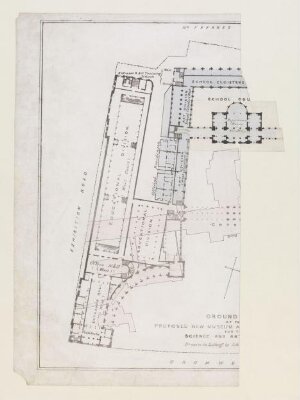 Ground Plan of the Proposed New Museum at South Kensington for the Science and Art Department
