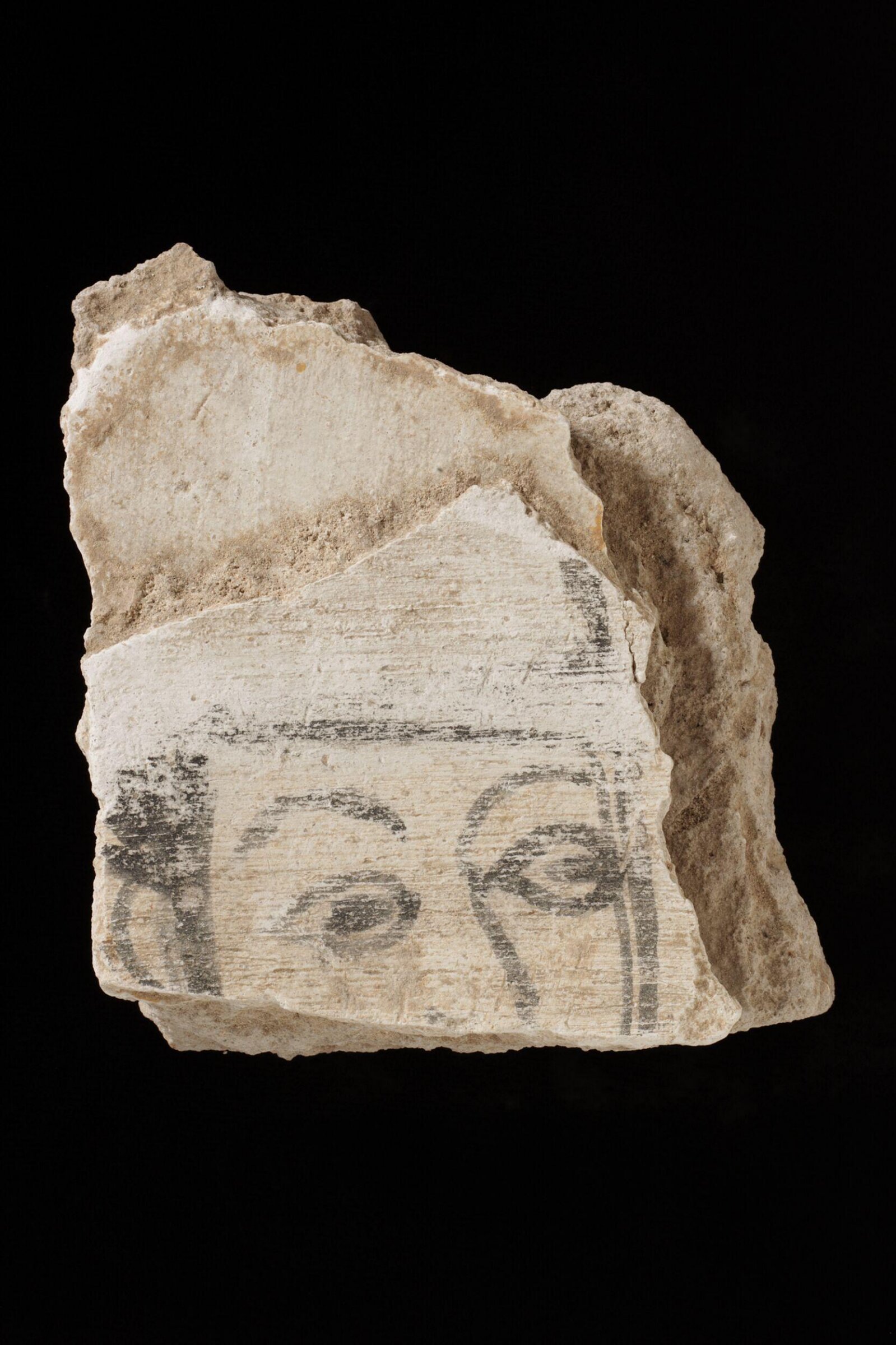 Wall painting fragment, 836-900