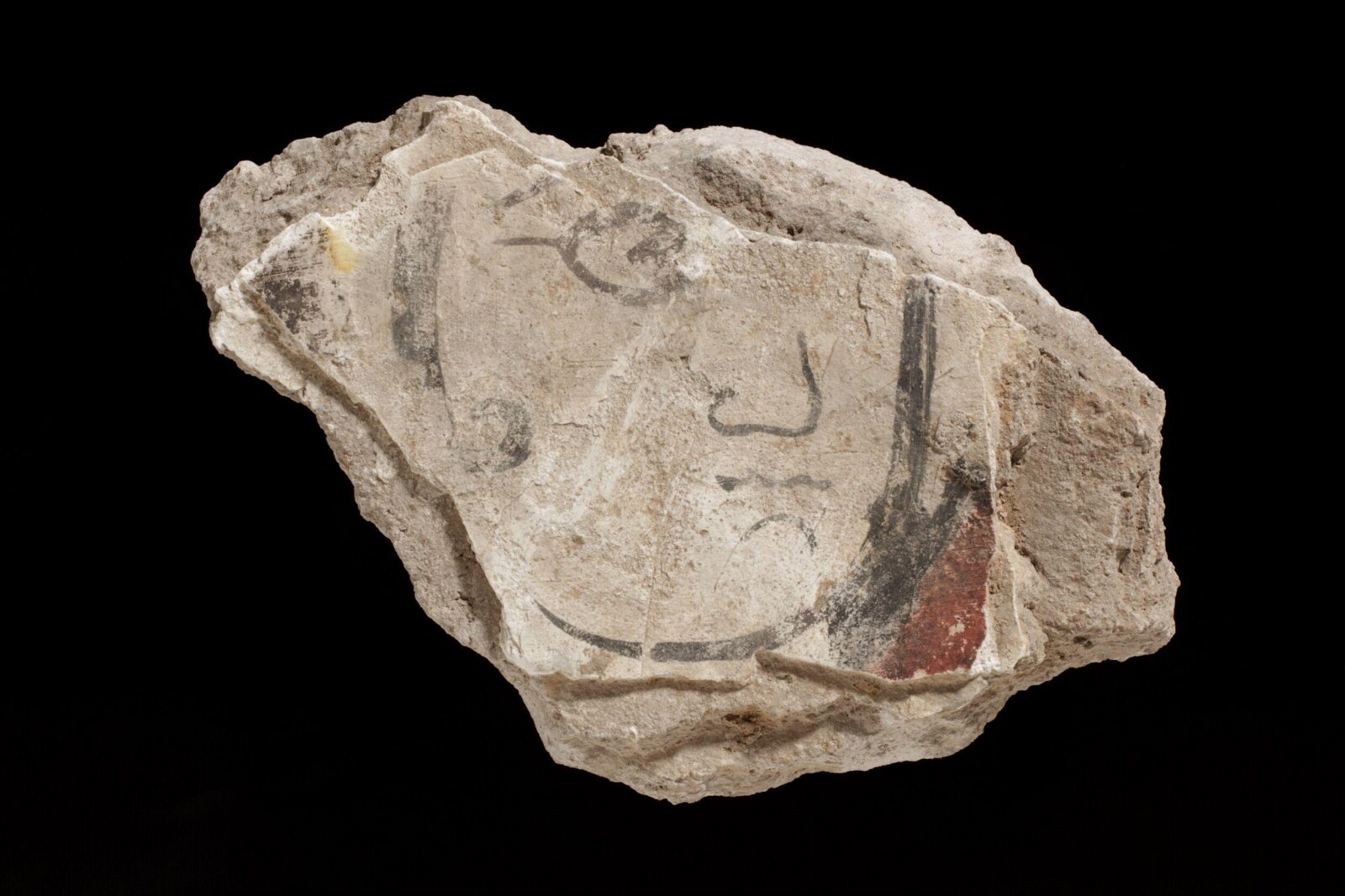 Wall painting fragment, 836-900