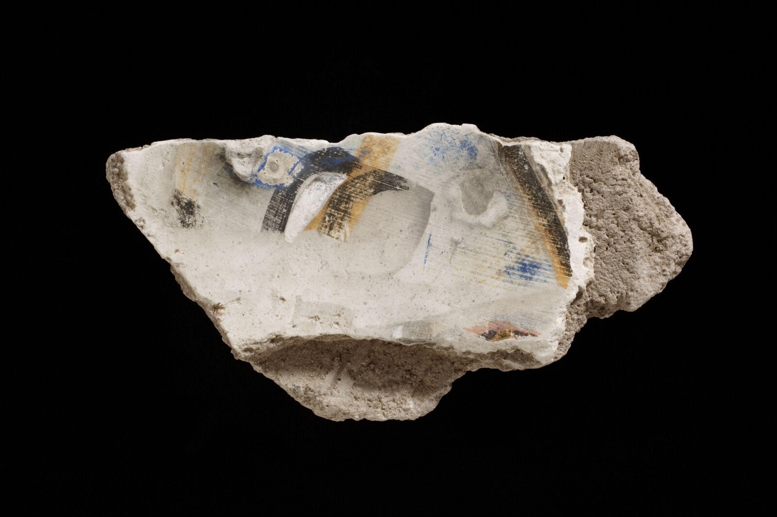 Wall painting fragment, 836-900