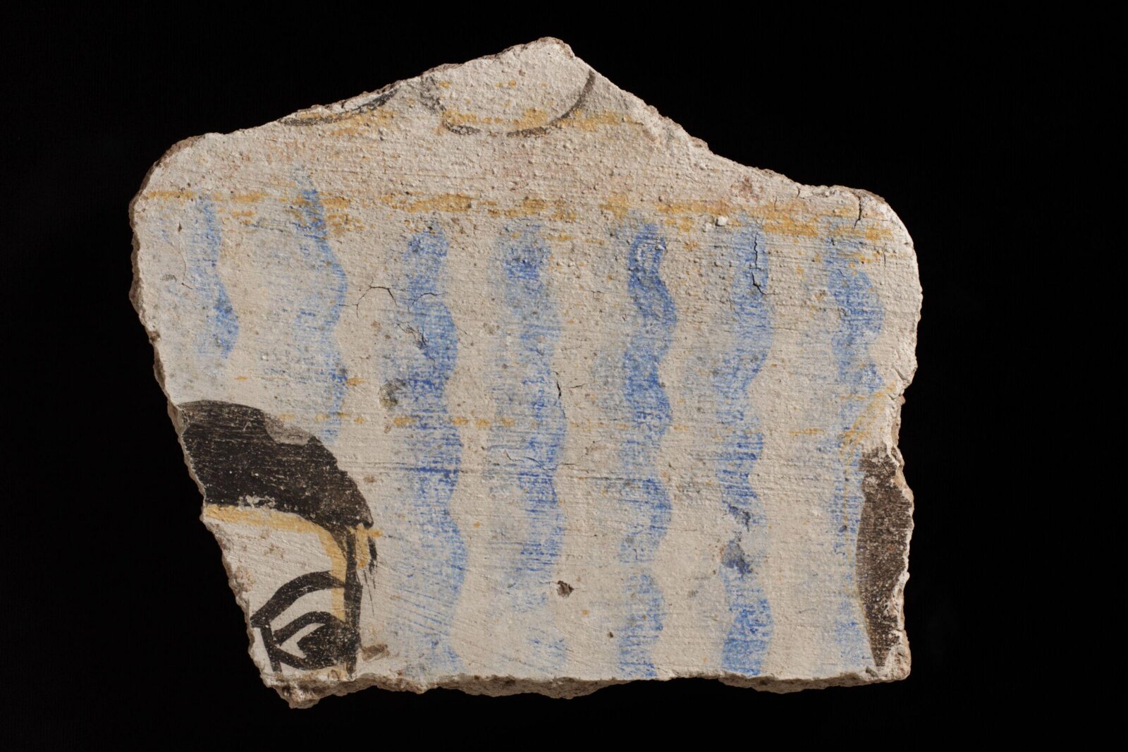 Wall painting fragment, 836-900