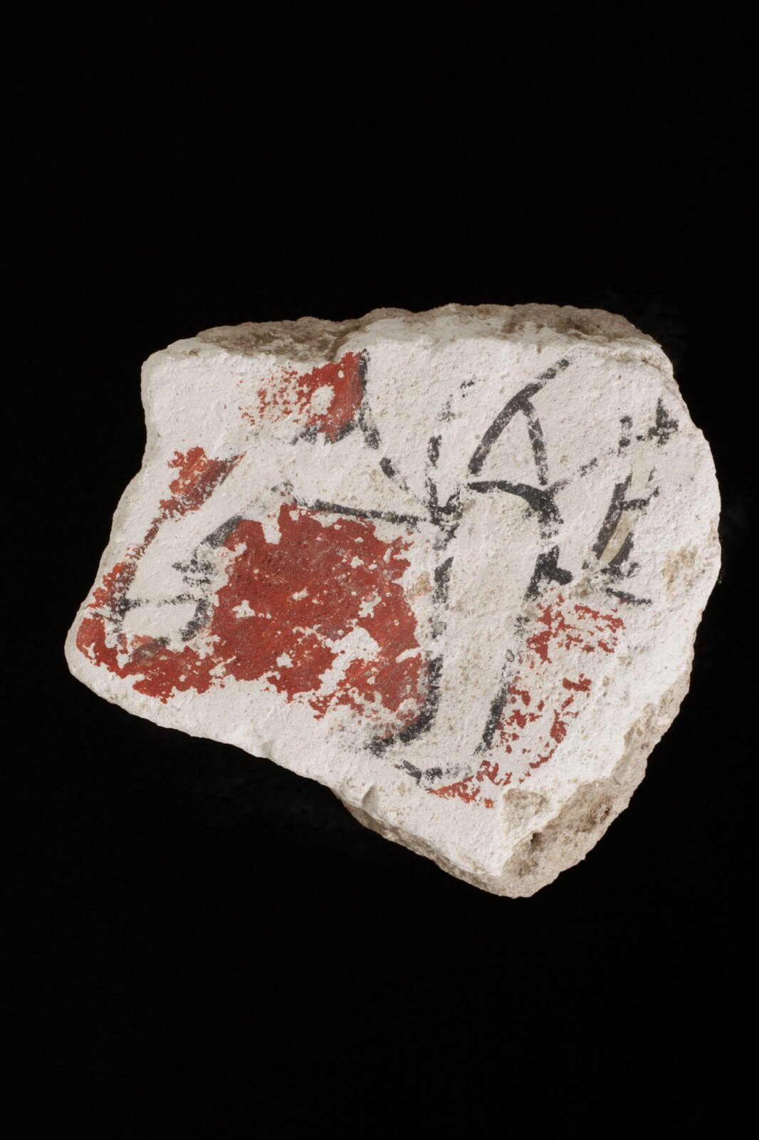 Wall painting fragment, 836-900