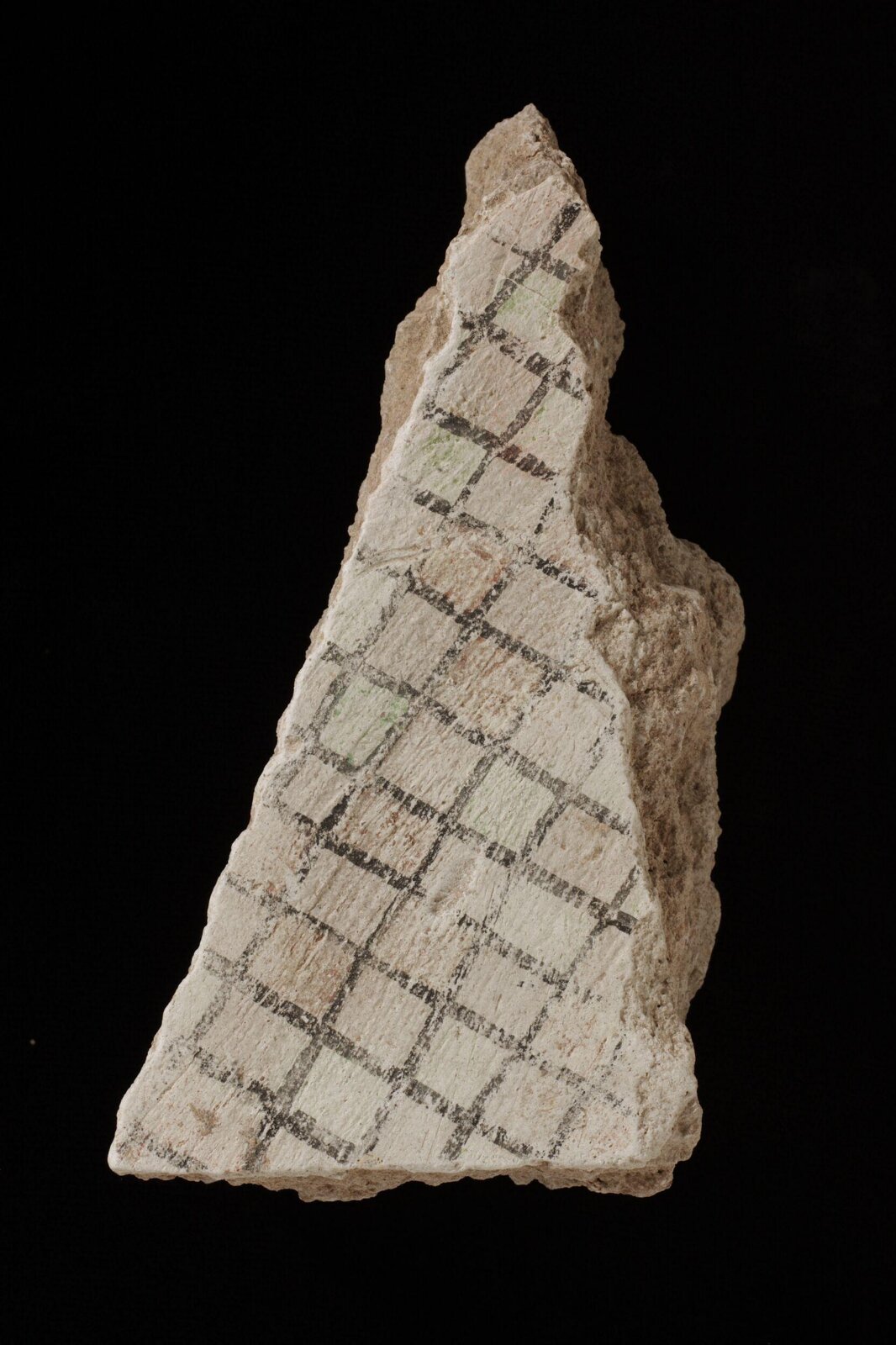 Wall painting fragment, 836-900
