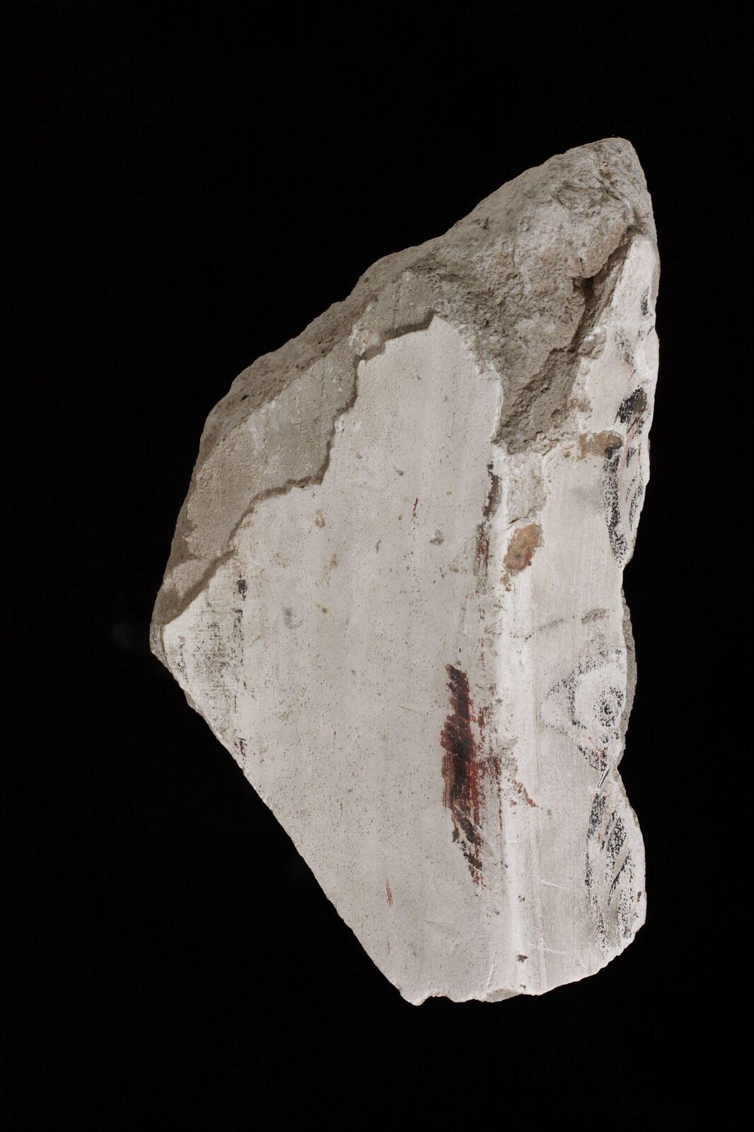 Wall painting fragment, 836-900