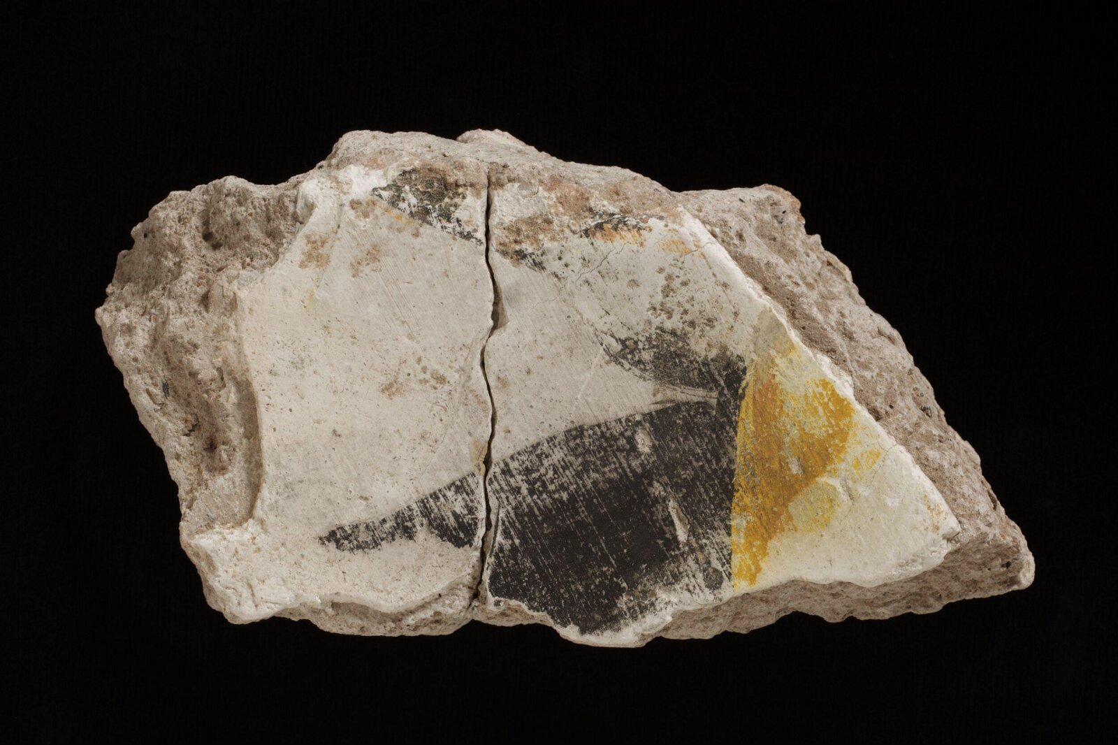 Wall painting fragment, 836-900