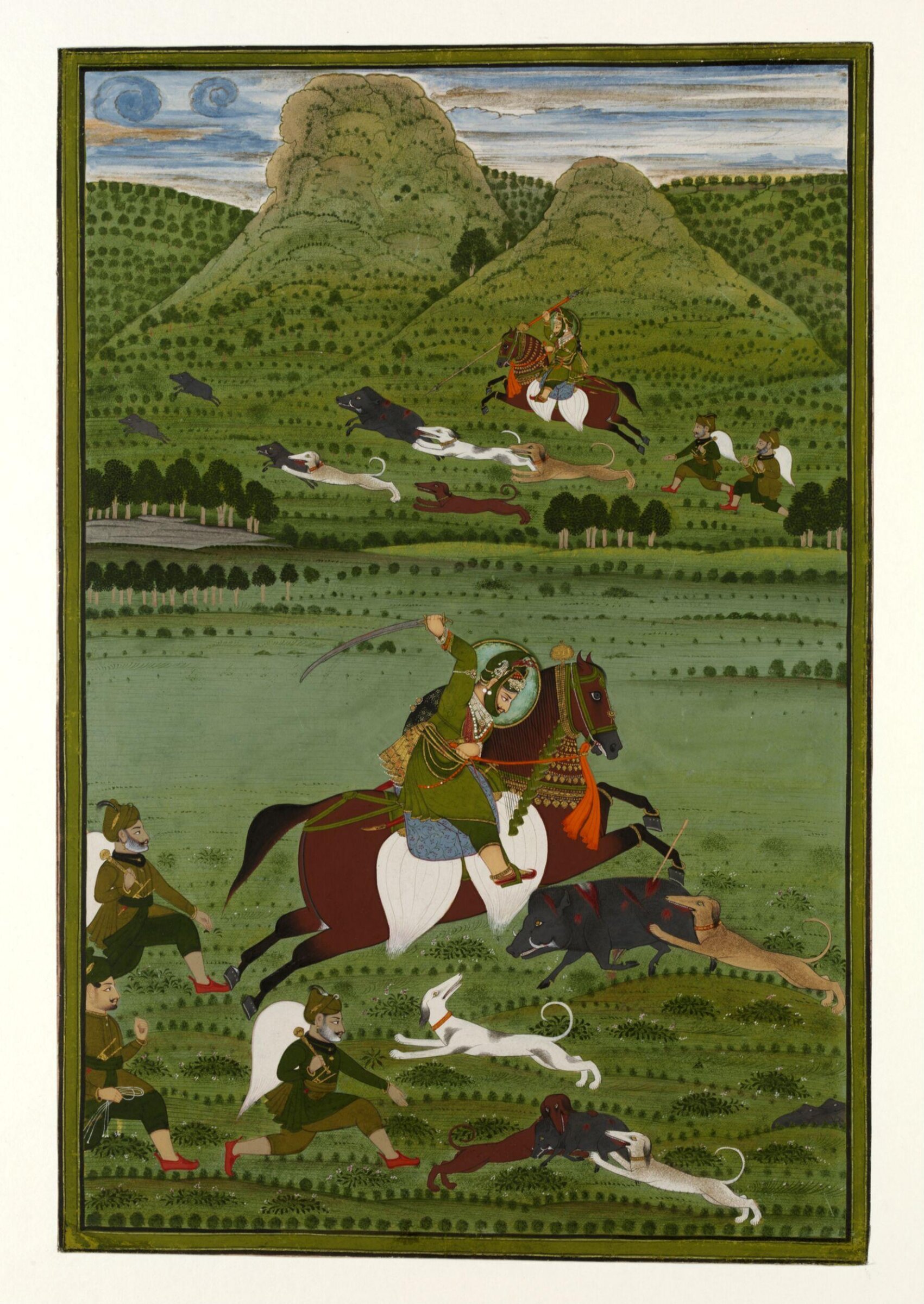 Raja Jawan Singh of Mewar, 1835