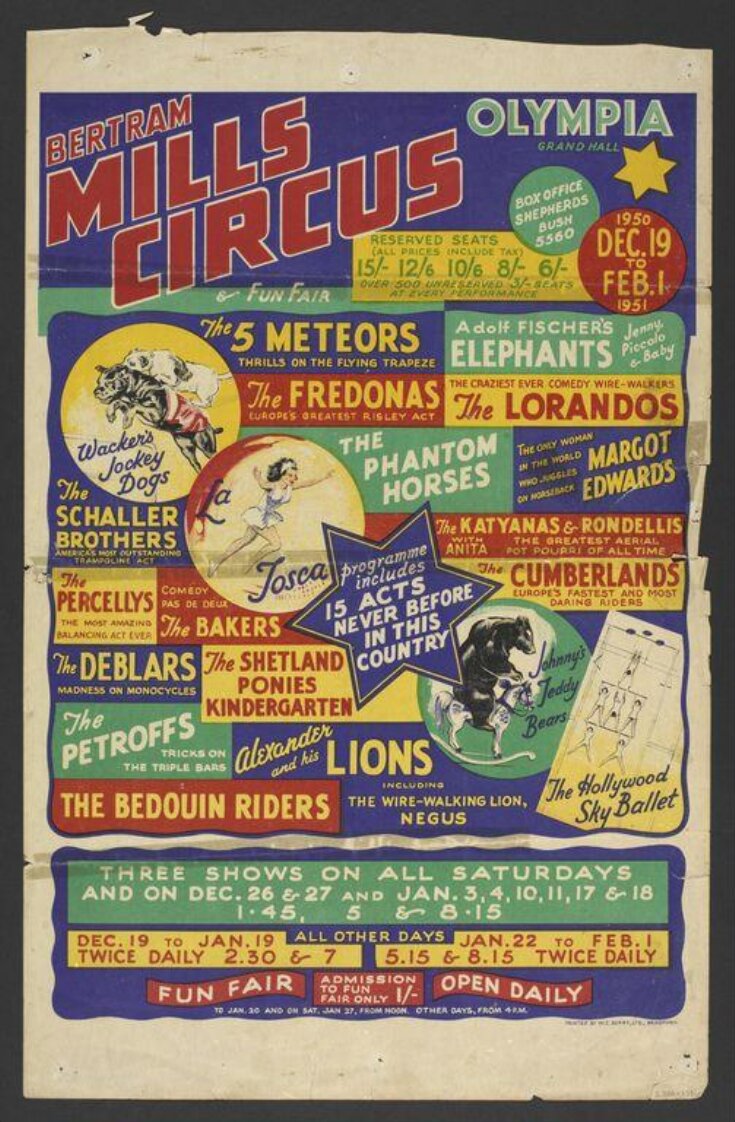 Bertram Mills' Circus top image