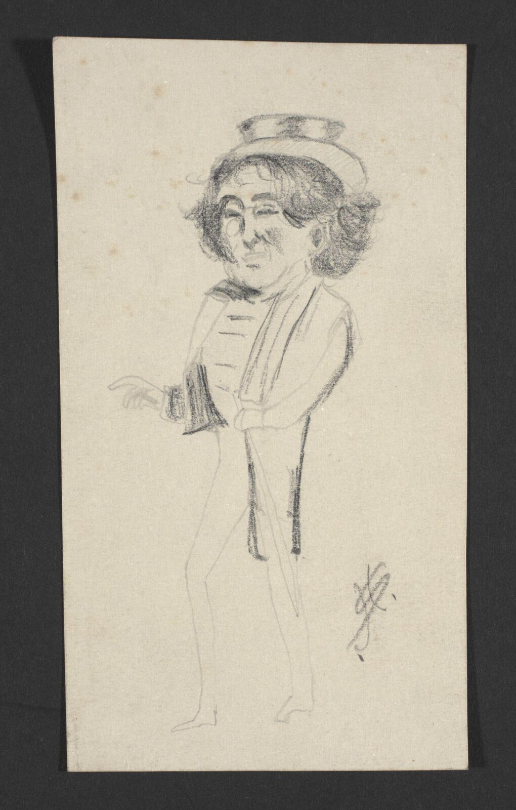 Henry Irving in 'The Pickwick Papers', 1870s