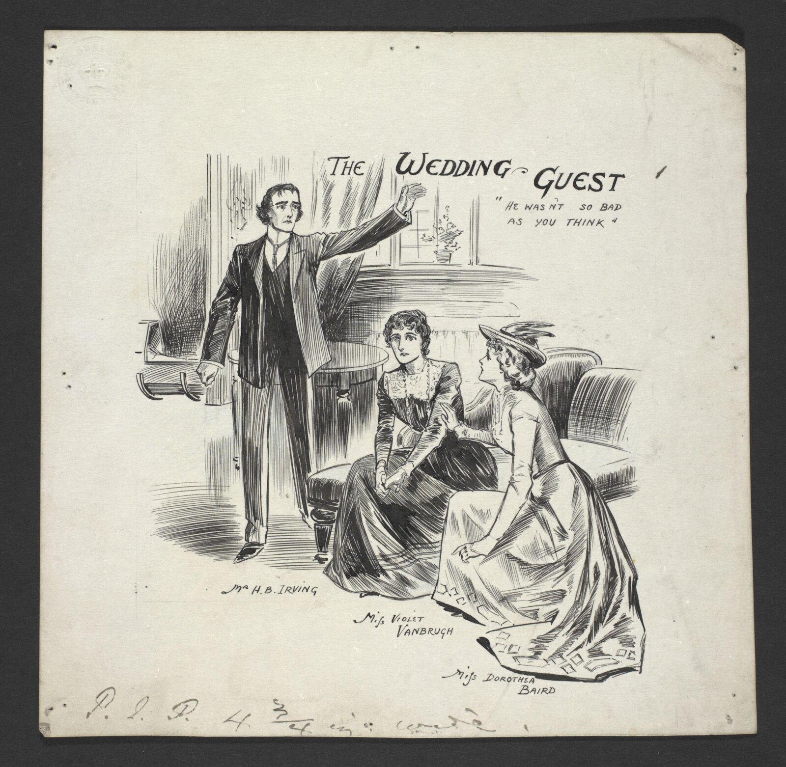 The Wedding Guest, 1900