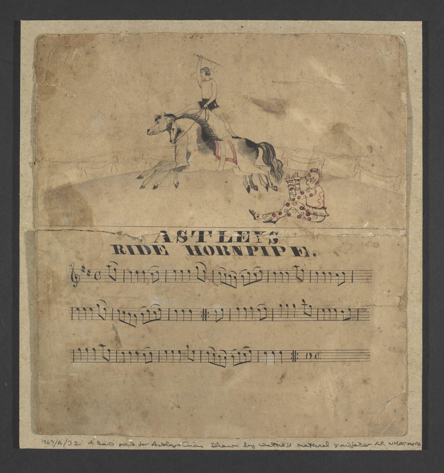 Astley's Ride Hornpipe, 19th century