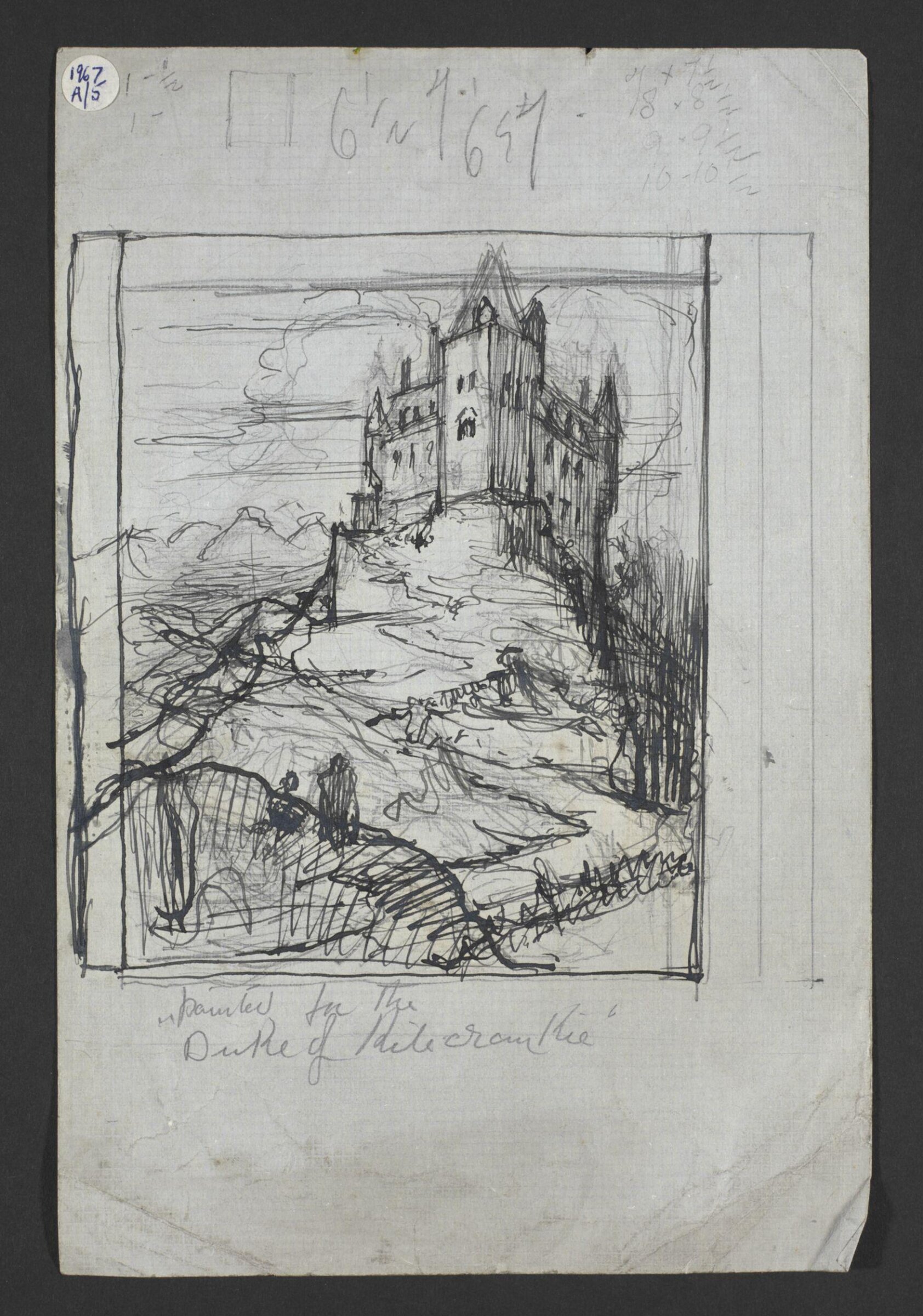 The Duke of Killiecrankie, Eric Forbes-Robertson, ca. 1904