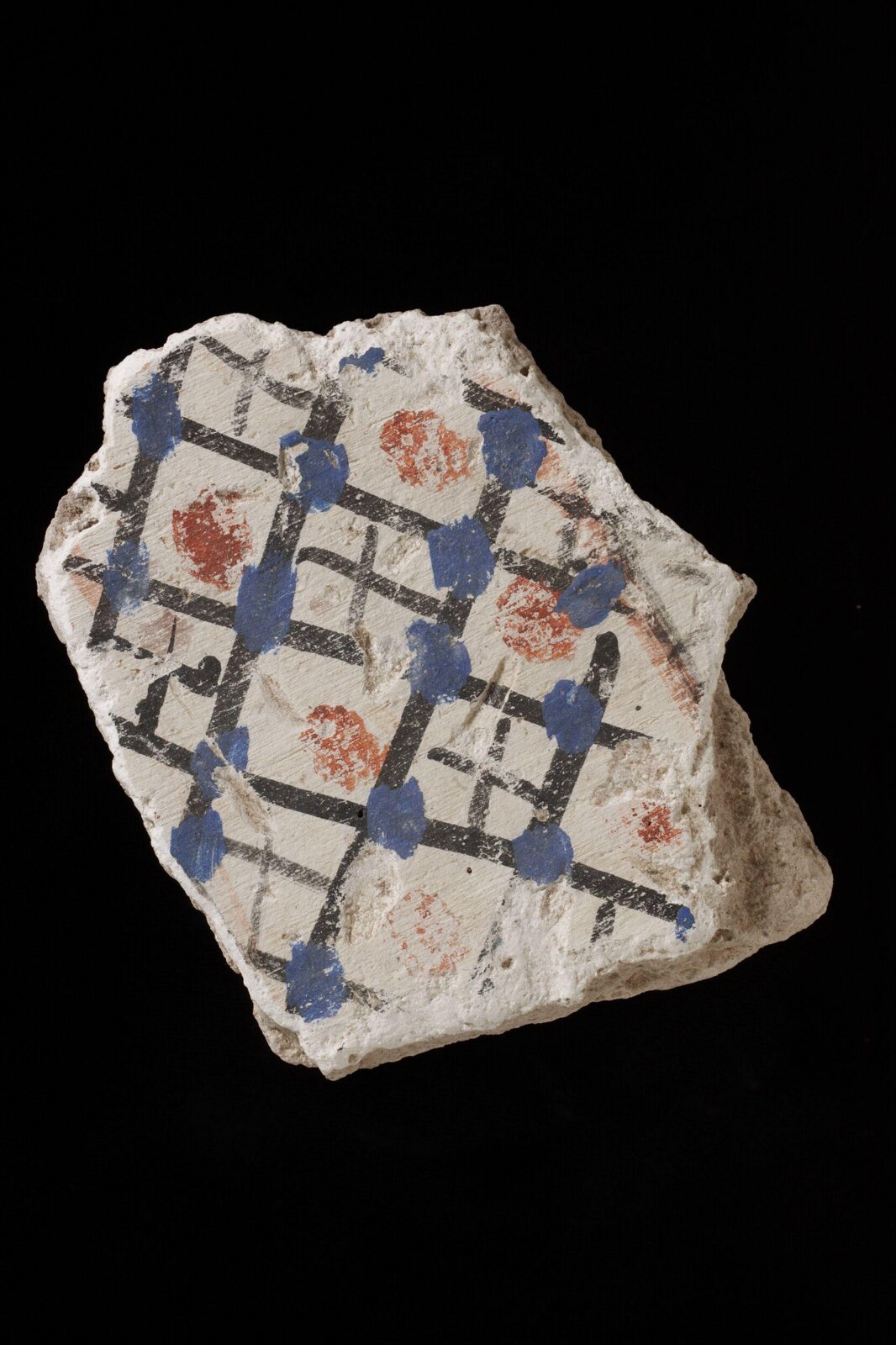 Wall painting fragment, 836-900