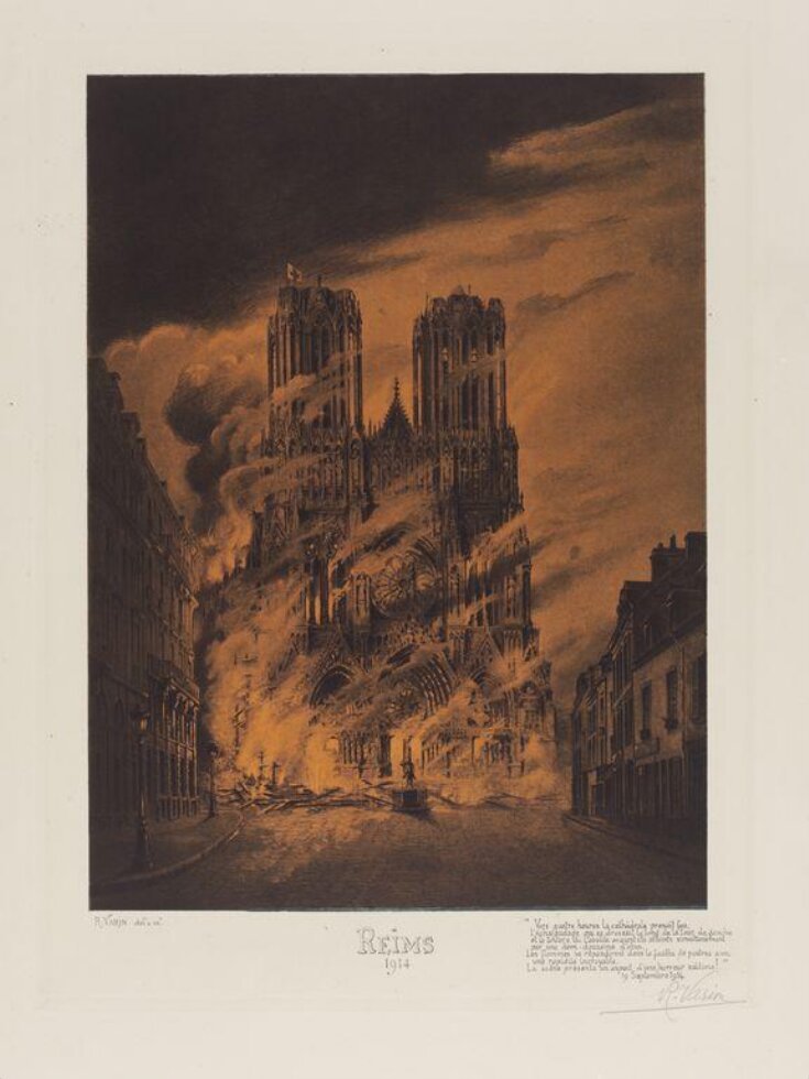 Reims en ruines image