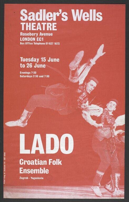 Poster by A. E. King & Jackson Ltd.