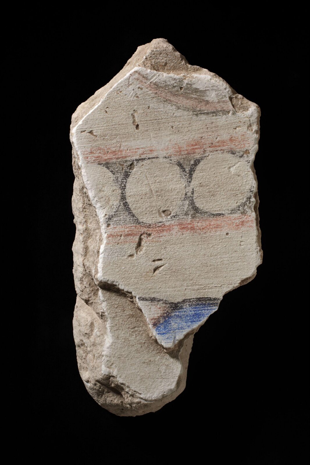 Wall painting fragment, 836-900