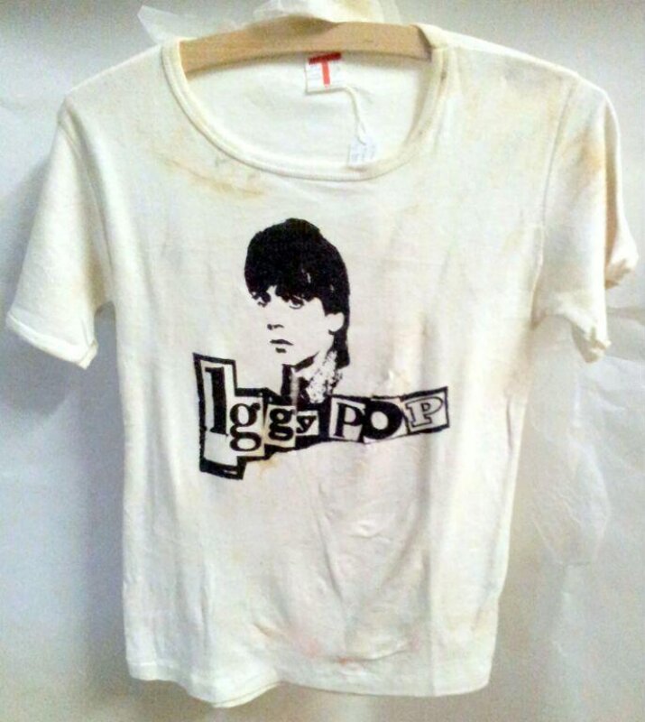 Iggy Pop's stage t-shirt
