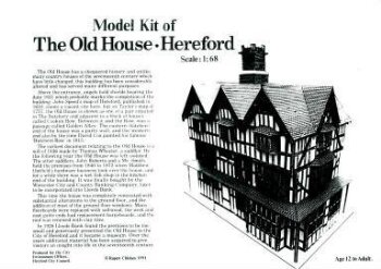 The Old House, Hereford