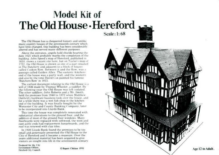 The Old House, Hereford top image