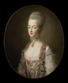Marie Antoinette, Queen of France, in a court dress thumbnail 1