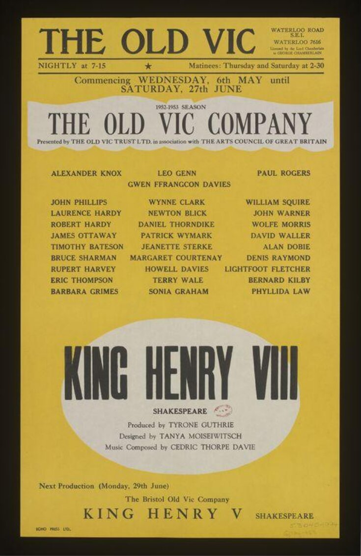 King Henry VIII poster image