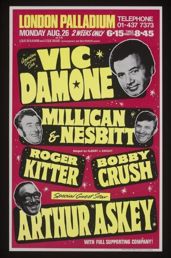 London Palladium poster