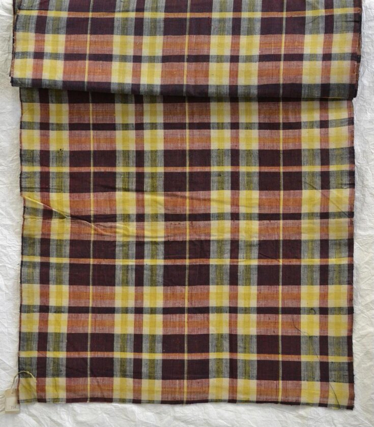 Checked Cotton top image
