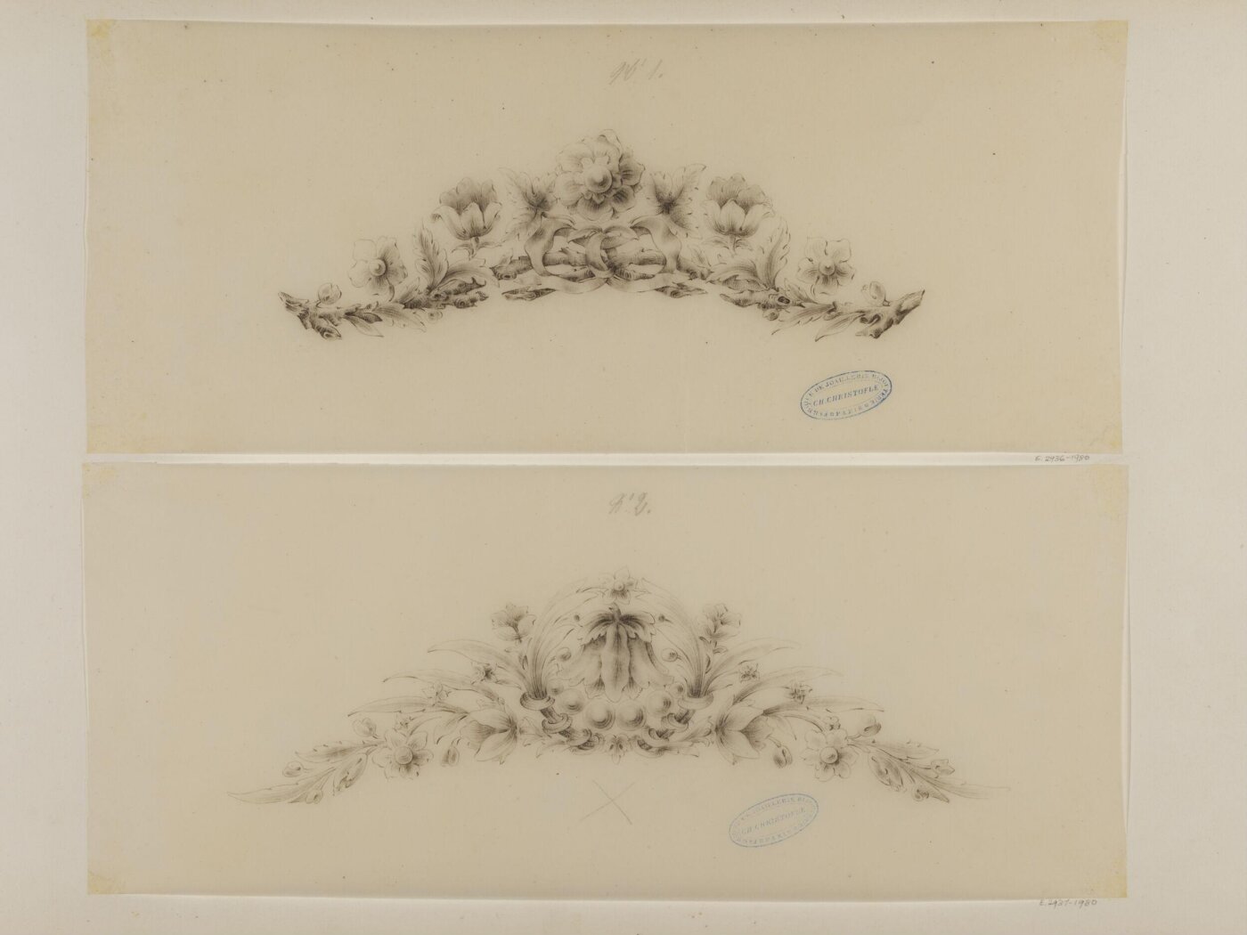 Christofle, Charles, Drawing